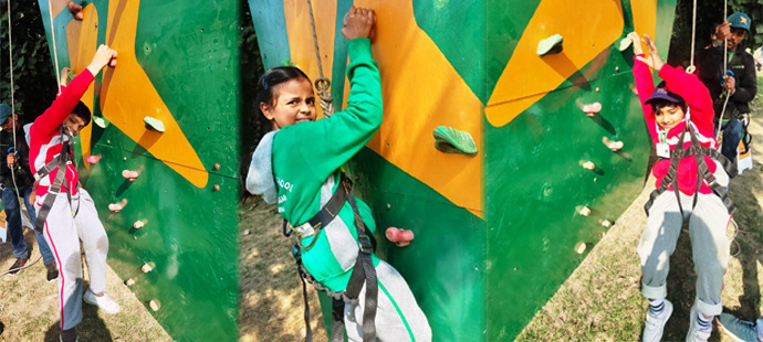ROCK CLIMBING