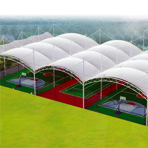Ultra-modern domed Synthetic Turf Courts